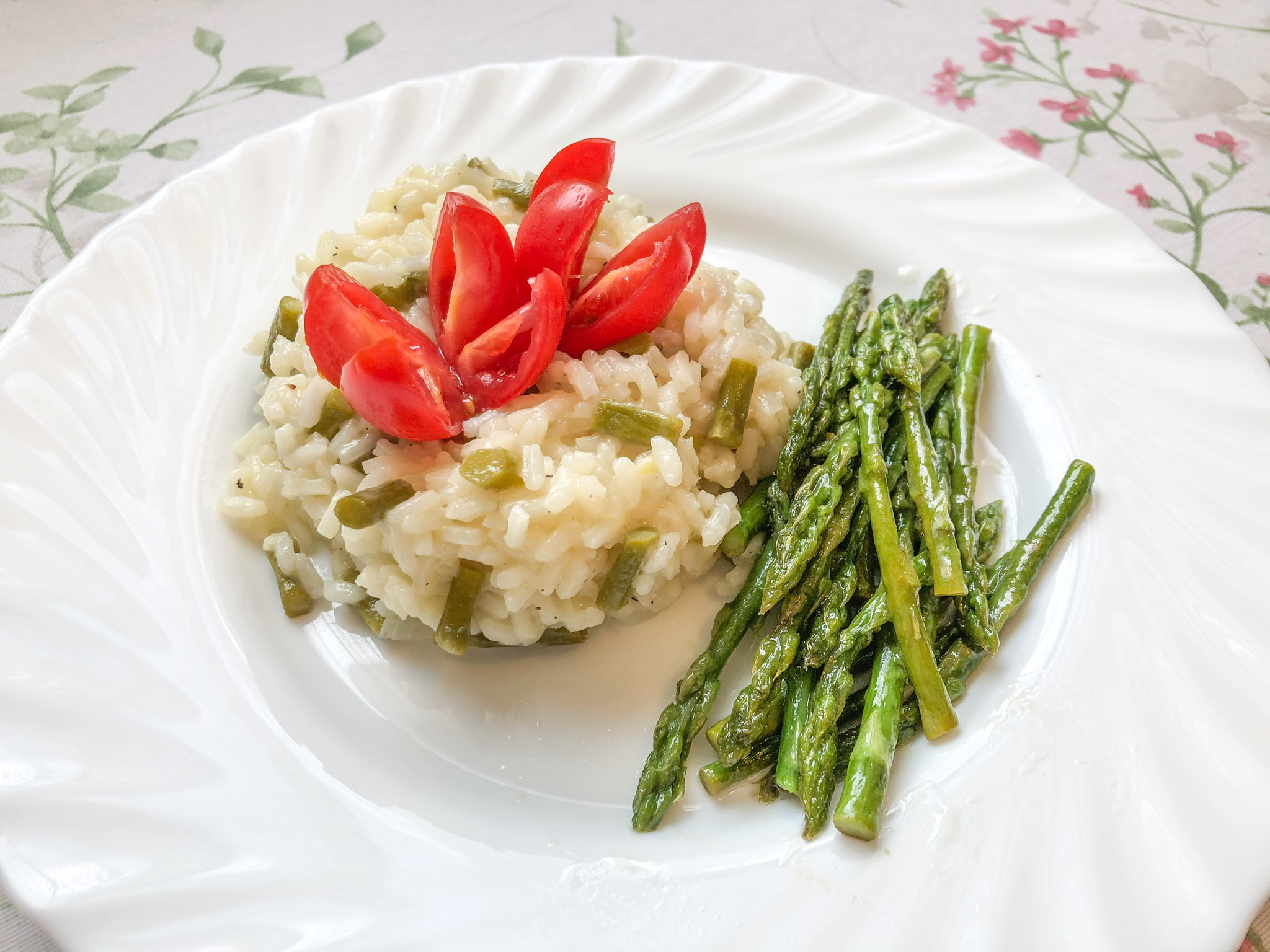 Risotto vom Wiesenspargel