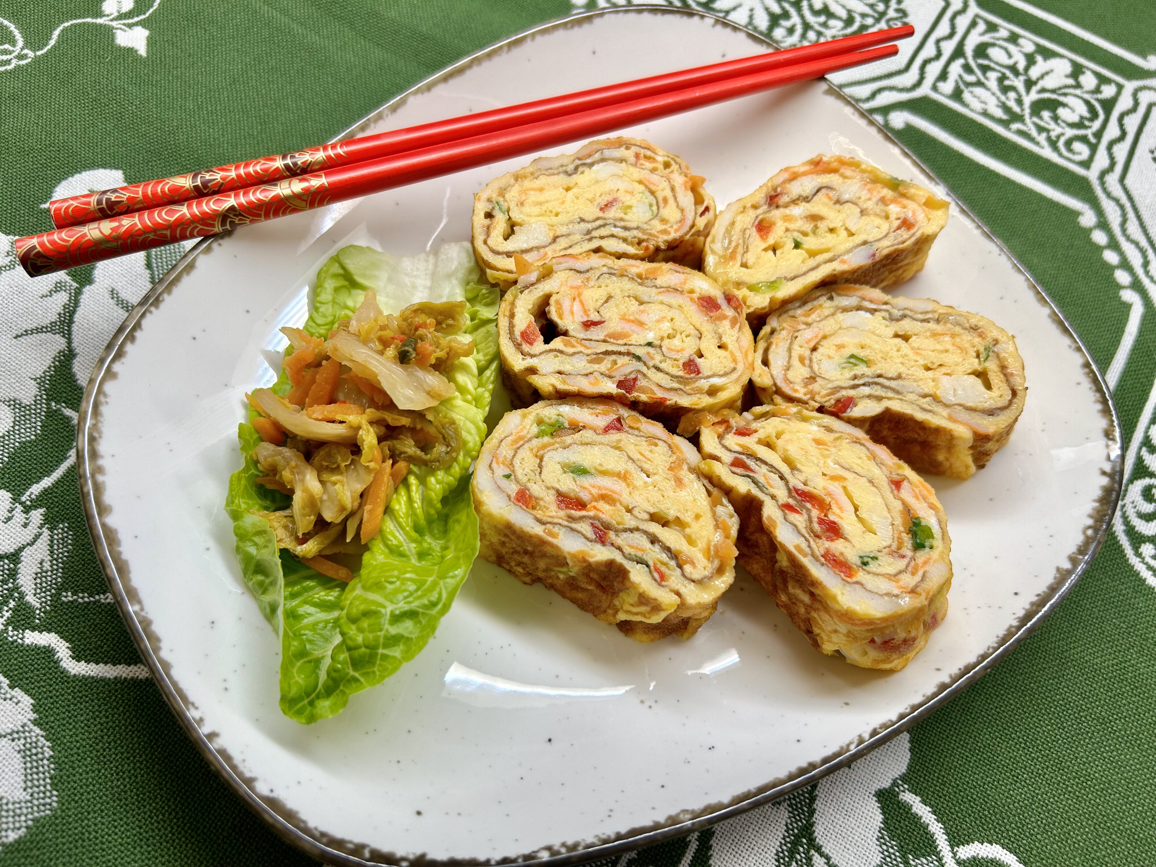 Gyeran Mari koreanische Eierrolle