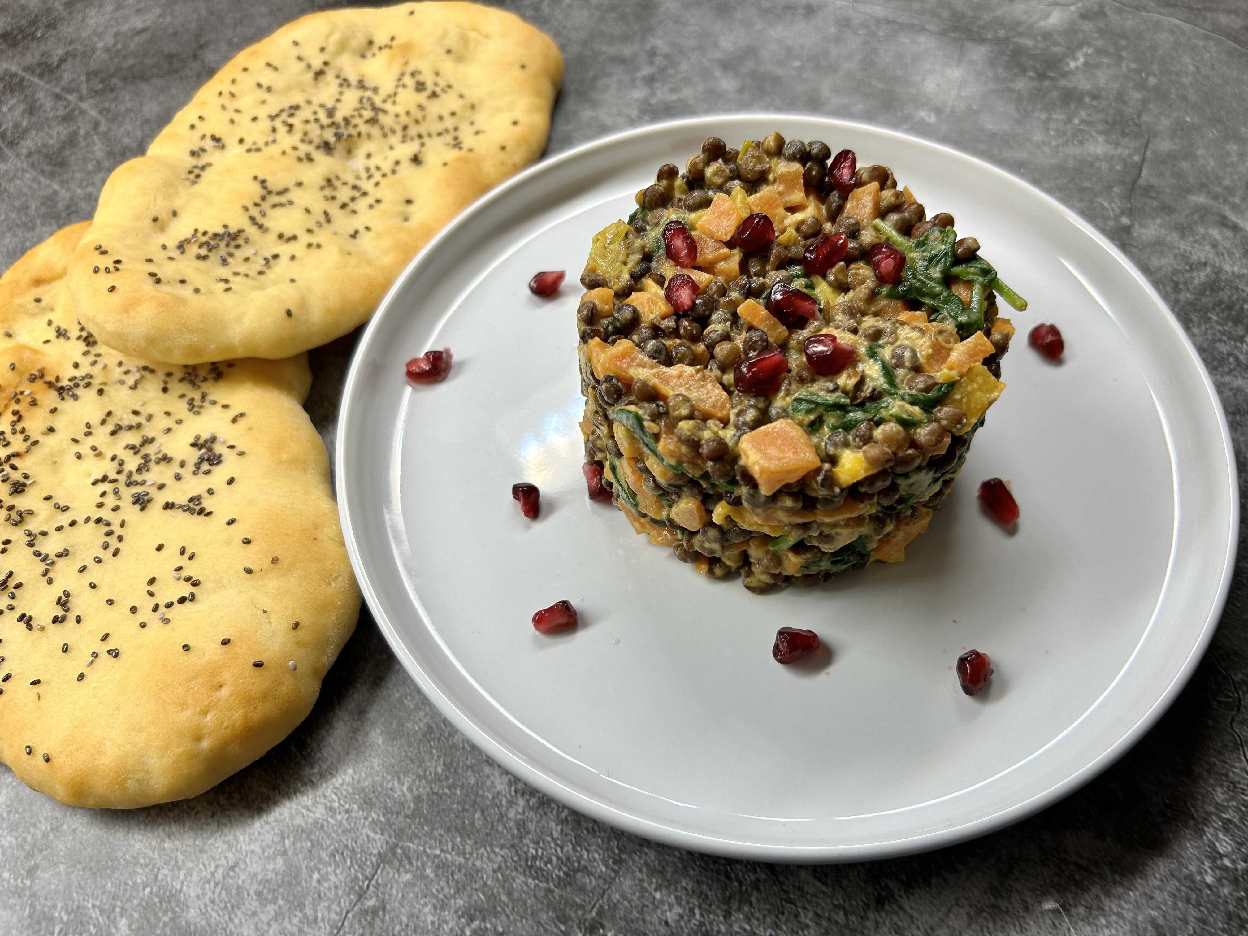 Orientalischer Linsensalat