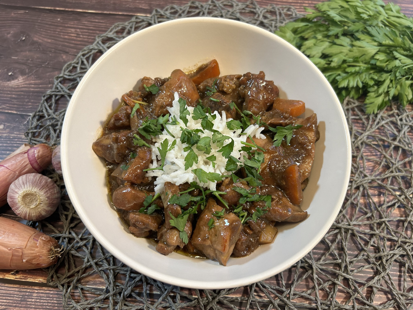 Jamaikanischer Hähnchen Eintopf